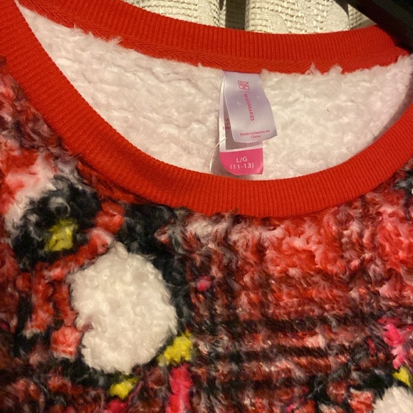 No Boundaries Christmas Penguin Sweater - Picture 2 of 4